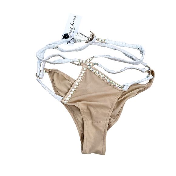 For Love and Lemons Jackpot High Waist Panty Nude - Picture 5 of 9